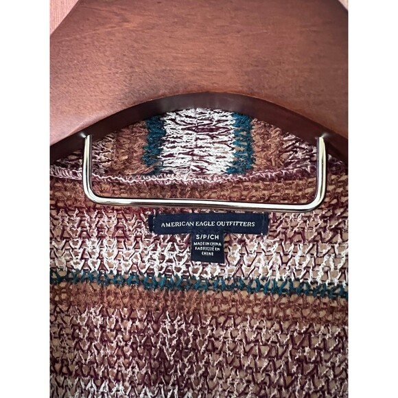 AMERICAN EAGLE Open Waterfall Cardigan Size S (Bx 11) - Picture 3 of 8